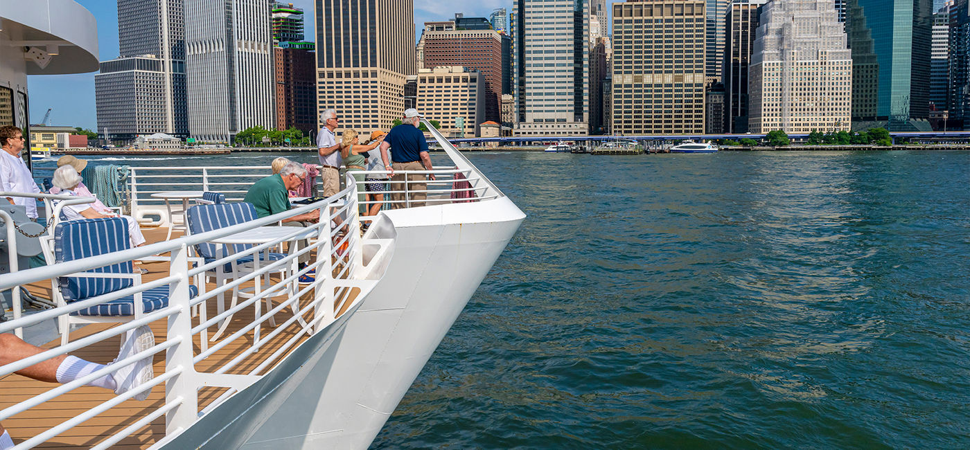 Image: American Eagle sailing on the Hudson River (Photo Credit: American Cruise Lines)