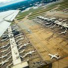 Aerial view of Hartsfield-Jackson Atlanta International Airport