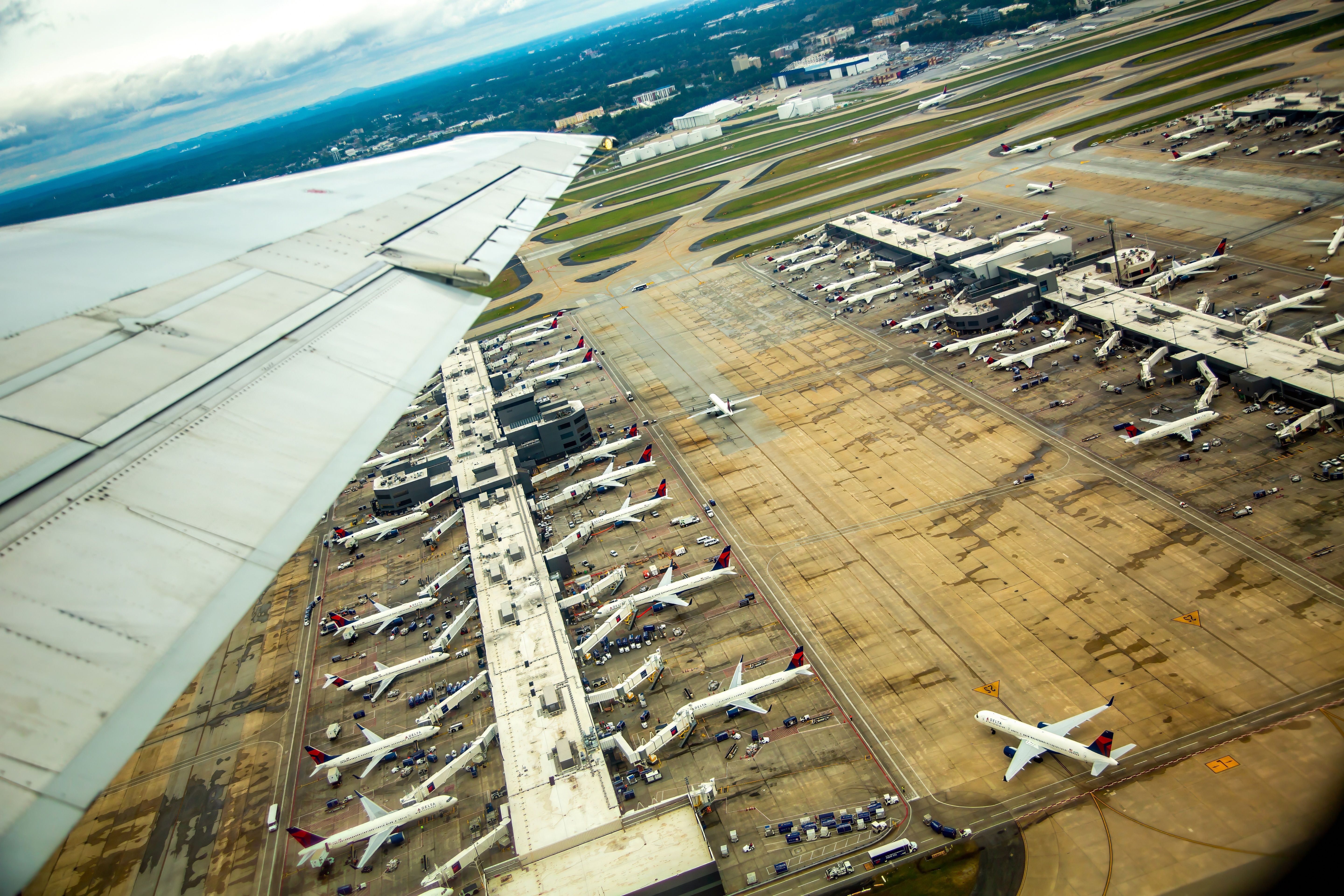 Current State of US Travel Agency - Image Aerial View Of Hartsfield Jackson Atlanta In