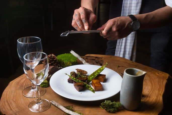 Cuisine onboard Quark Expeditions