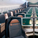 Alaska Airlines Aurora Cabin on 787 Plane