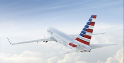 American Airlines plane.