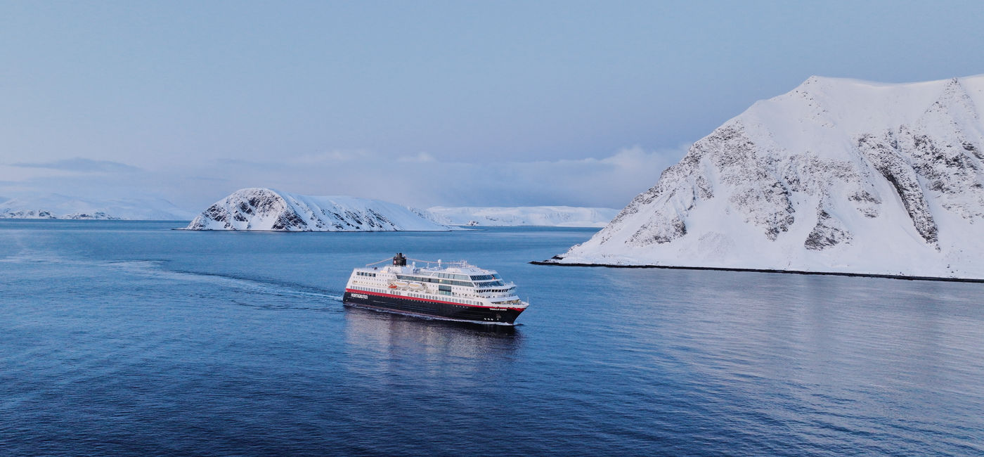 Image: Hurtigruten's MS Trollfjord (Photo Credit: Kristian Dale/Hurtigruten)