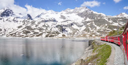 Switzerland, train ride, trip, trains,