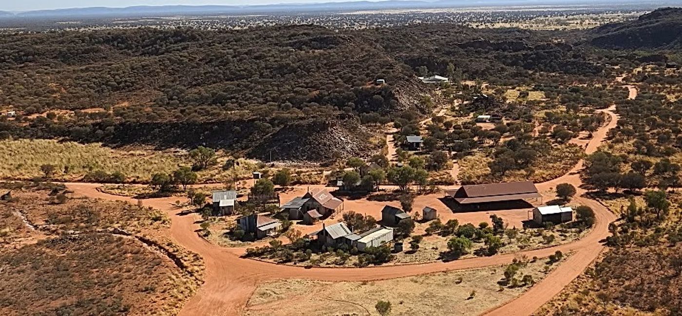 Image: Aerial view of Ooraminna Station Homestead (Photo Credit: Intrepid)