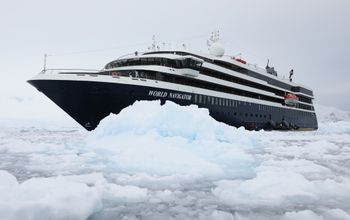 World Navigator in Antarctica.