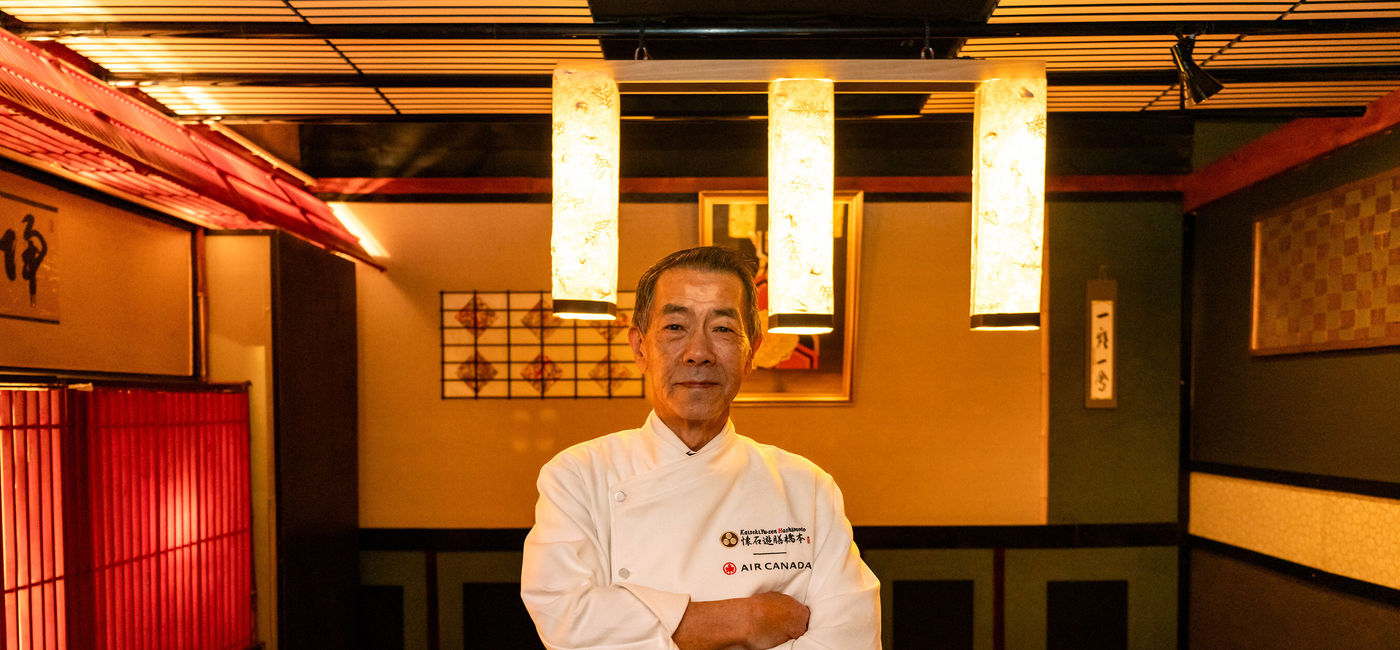 Image: Air Canada partners with Michelin-starred Chef Masaki. (Photo Credit: Air Canada)