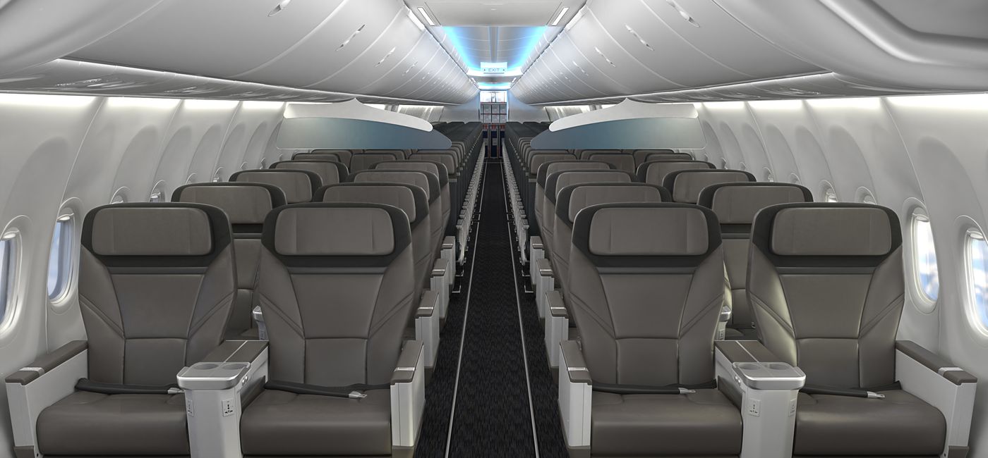 Image: Alaska Airlines new first class 737-800 rendering (Photo Credit: Courtesy Alaska Airlines)
