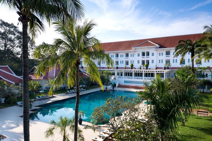 Raffles Grand Hotel d’Angkor, Siem Reap, Cambodia. Raffles Grand Hotel d’Angkor, Siem Reap, Cambodia.