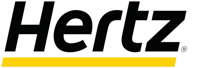 Hertz logo Hertz logo