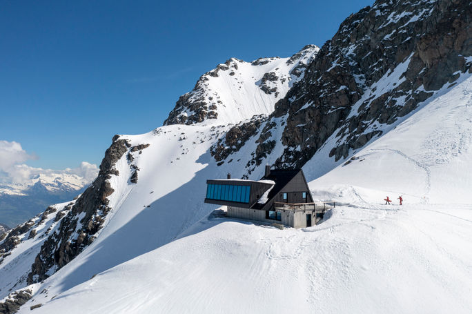 Cabane Tortin, Verbier, Switzerland