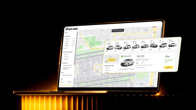 RateHawk Adds Car Rentals Bookings for North American Advisors RateHawk Adds Car Rentals Bookings for North American Advisors