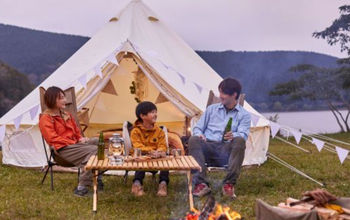 People camping