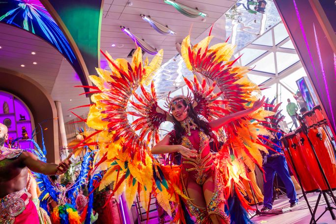 The Bazaar hosts regional entertainment that brings The Bahamas, Mexico, the Cayman Islands and the Dominican Republic to life