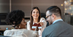 Travel advisor with clients