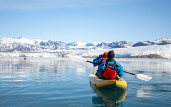 Paddle excursion with Quark Expeditions