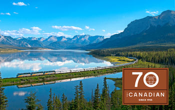 VIA Rail Canada marked the 70th anniversary of The Canadian.