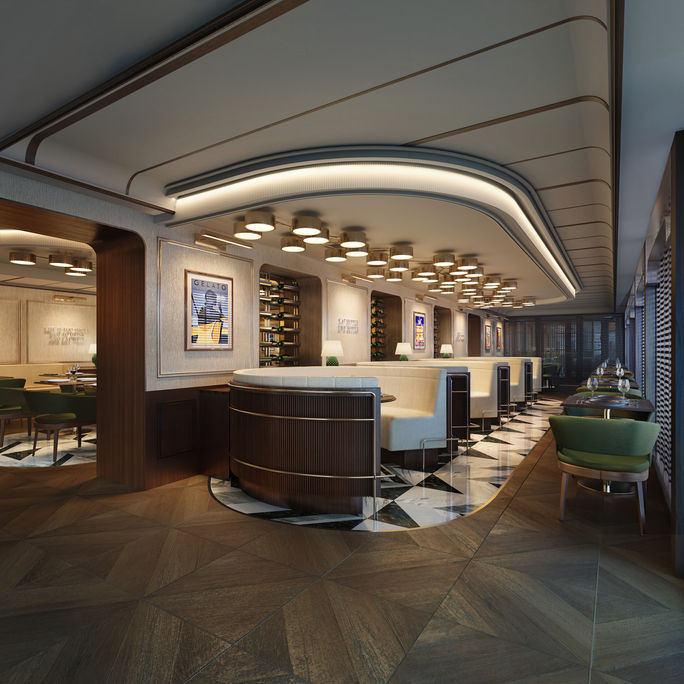A rendering of the Eataly on MSC World Asia A rendering of the Eataly on MSC World Asia