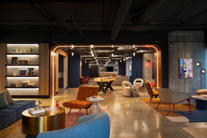 Moxy Hotel salon