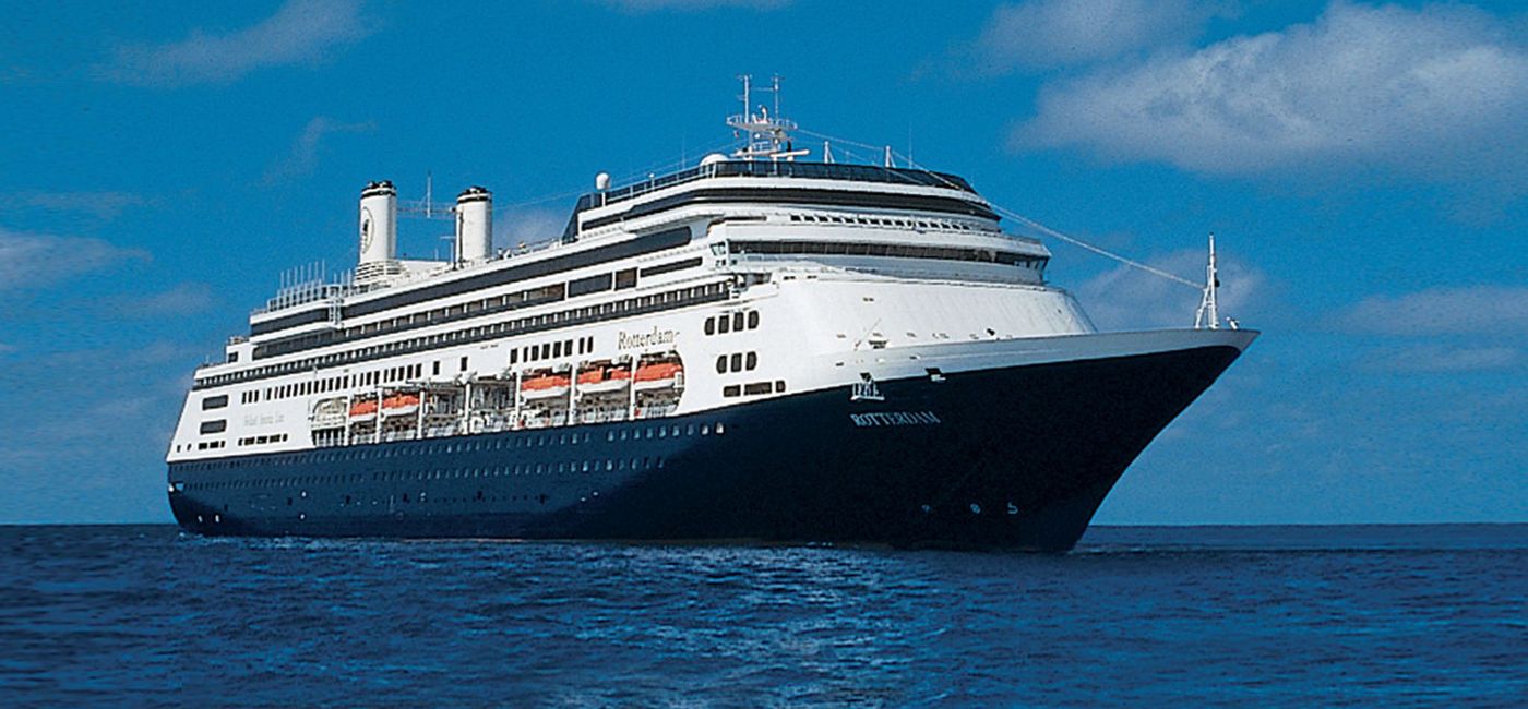 Image: Rotterdam VII at sea. (photo via Holland America Line)