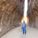 AlUla, where once these massive rock formations were under water.