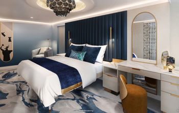 Disney Destiny will have four royal suites, with interior design inspired by “Hercules"