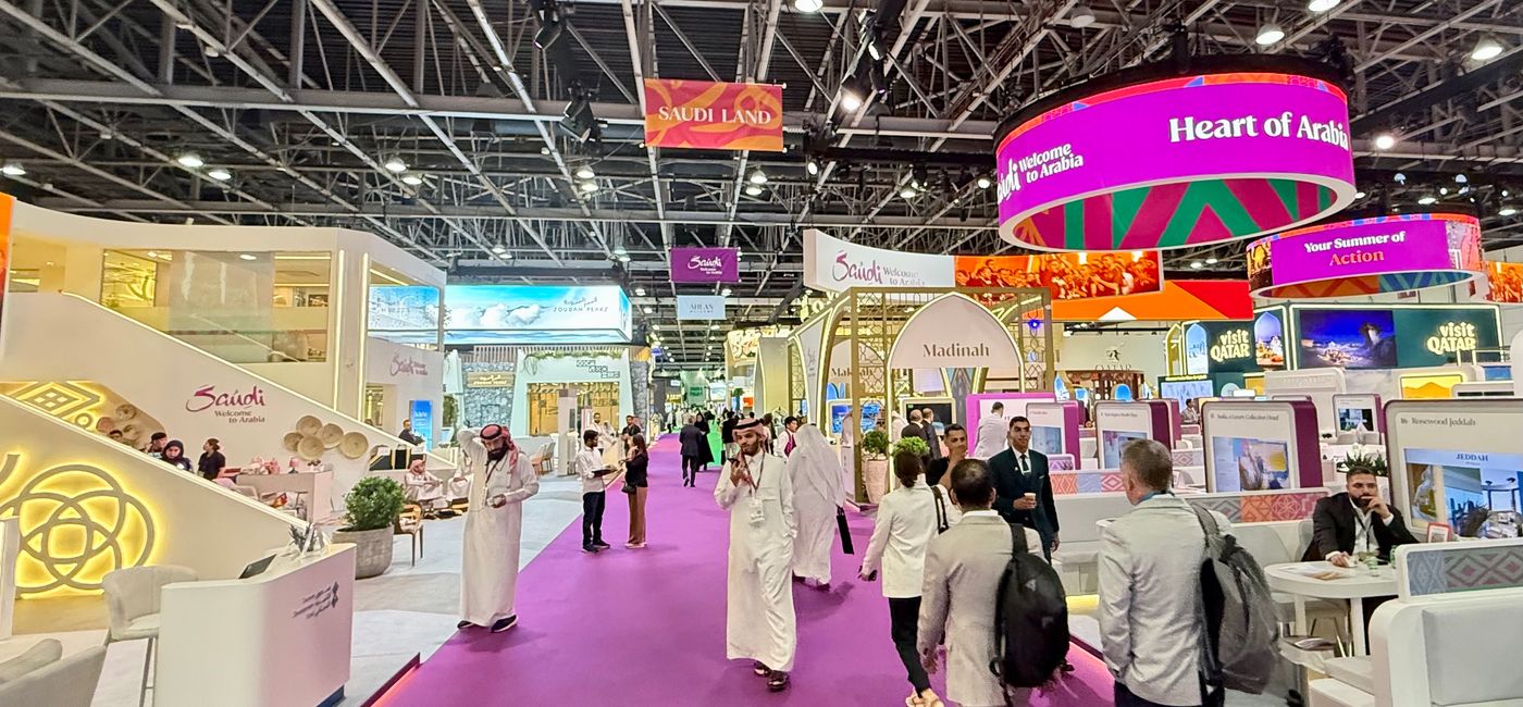 Image: Arabian Travel Market 2025 in Dubai. (Photo Credit: Janeen Christoff)