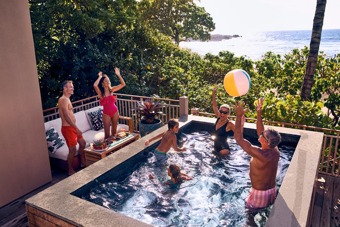 Multigenerational groups with young children often prefer resorts. Multigenerational groups with young children often prefer resorts.