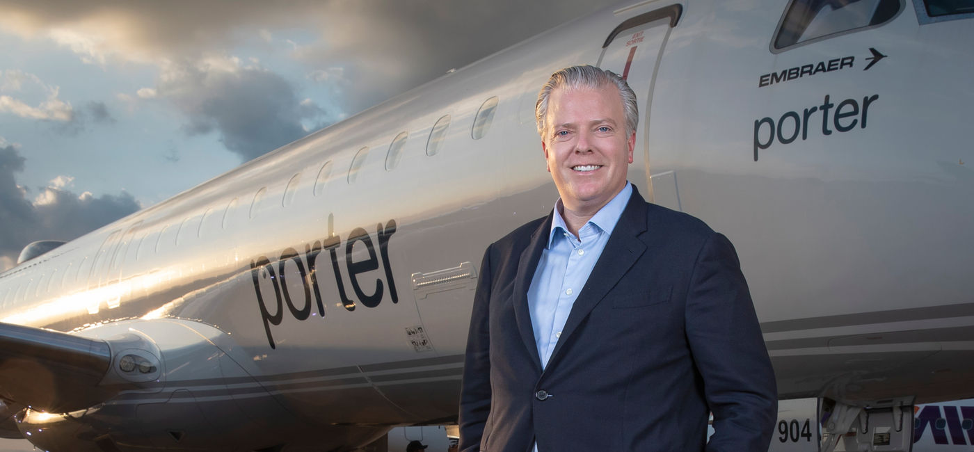 Image: Michael Deluce, Porter Airlines (Photo Credit: Michael Deluce, Porter Airlines)