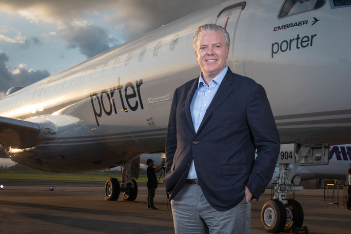 Michael Delus, Porter Airlines