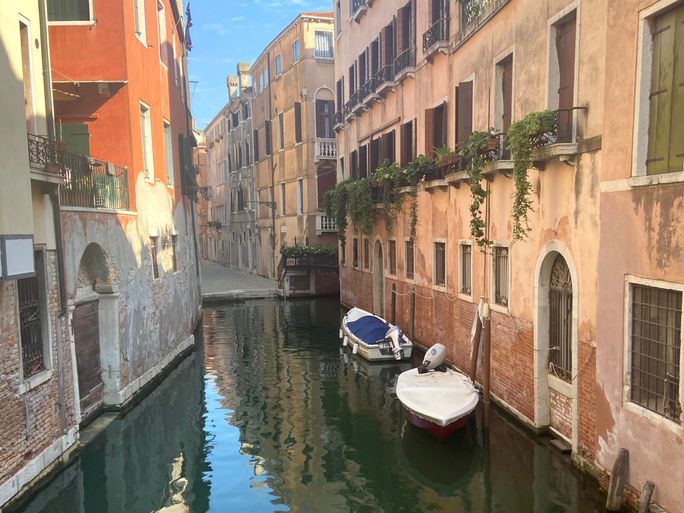 Canal in Venice, Italy Canal in Venice, Italy
