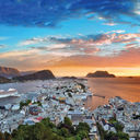 Oceania Cruises, Oceania Marina, small cruise ship, Alesund, Alesund norway, norwegian cruise ports
