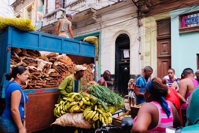The streets of Havana, Cuba