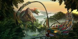 Artist Rendering of Tecuani Beast at VidantaWorld’s BON Luxury Theme Park.