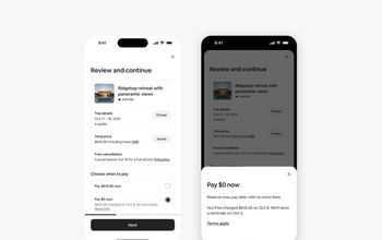 Airbnb Launches a new 'Reserve Now, Pay Later' option on its platform