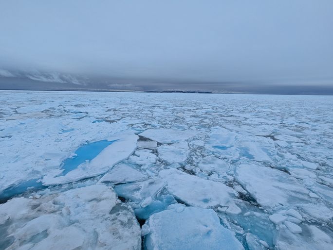 The National Geographic Endurance can sail through sea ice The National Geographic Endurance can sail through sea ice