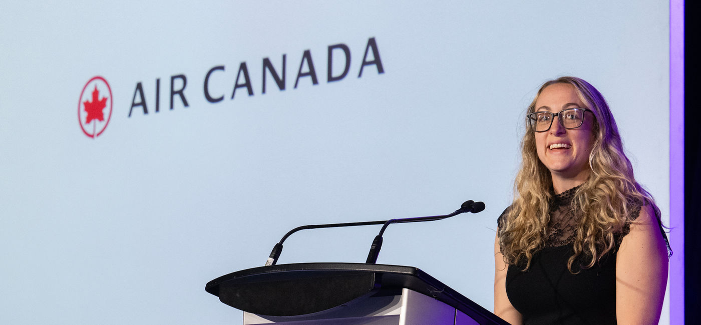 Image: Kerianne Wilson, Air Canada’s Director of Customer Accessibility (Photo Credit: ACTA/supplied)