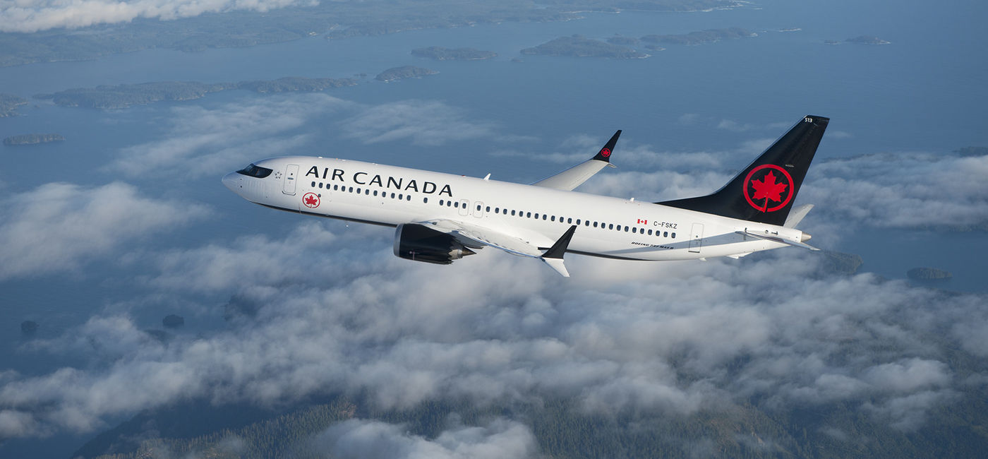 Image: Air Canada plane. (photo via Air Canada Media)