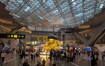 Hamad International Airport (Doha) teddy bear