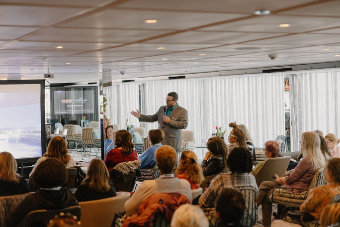 Cruise line executives hosted education sessions at the 2024 ASTA River Cruise Expo in Amsterdam