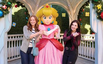SUPER NINTENDO WORLD at Universal Studios Hollywood.