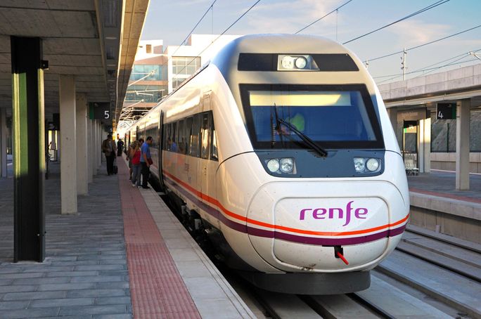 Renfe train in Spain Rail Travel to Explore Europe
Renfe train in Spain