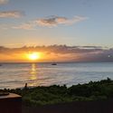 Sunset view in Maui, Hawaii