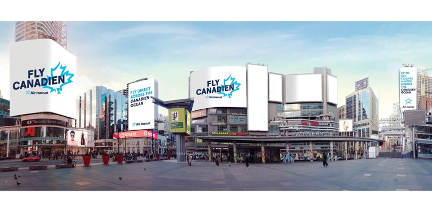 Image: Air Transat Renames Atlantic Ocean (Photo Credit: Air Transat)