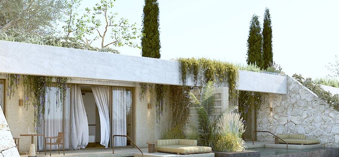 Image: Rendering of Hymnos, a Luxury Collection Resort & Spa, Zakynthos. (Photo Credit: Marriott International)