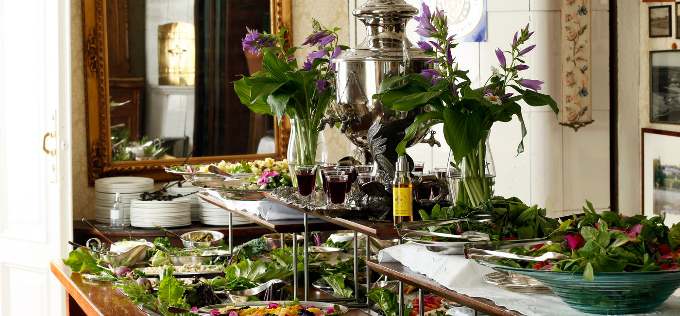 Image: Buffet au manoir Tertti, à Norola, en Finlande (Source: Visit Finland)