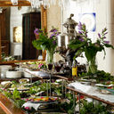 Buffet at Tertti Manor in Finland