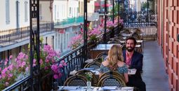 French Quarter Balcony Cocktails & Dining by Zack Smith