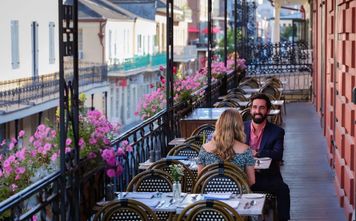 French Quarter Balcony Cocktails & Dining by Zack Smith