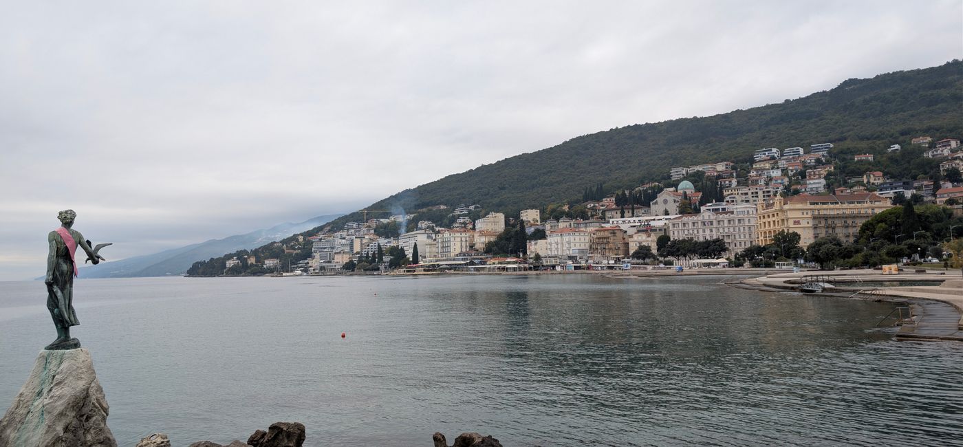 Image: La promenade Lungomare à Opatija, en Croatie (Photo Credit: Bert Archer)